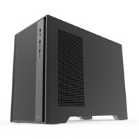 New Arrival Micro ATX Mid Tower Computer PC Case Chassis Gaming Computer Case Cabinet Cases & Towers with Front Mesh Type-C Port