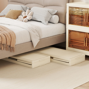 Wholesale New Design Plastic Storage Box Organizer Folding Multilayer Folding Storage Cabinet Wardrobes and <strong>Closets</strong> - Product Image 2