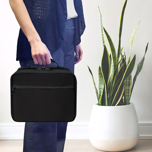 Customized Travel & Home Medicine Storage Bag with 10 Pockets for Medication Purple <b>Pill</b> <b>Bottle</b> Organizer Case - Product Image 2