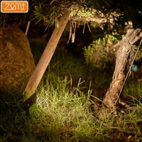 Projecteur LED ZOMI pour pelouse, étanche, extérieur, spot/éclairage sur piquet, aluminium, IP65, 220V, 24V, éclairage extérieur