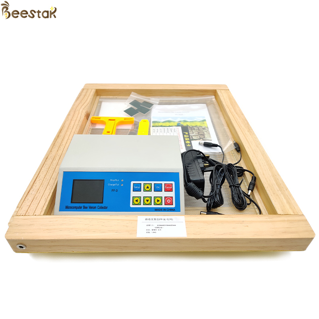 BEESTAR Electronic Bee Venom Collector Device New Condition Essential Equipment for Beekeeping Without a Glass Plate