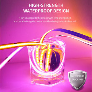 Ip65กันน้ำชุดอุปกรณ์ไฟ12V 48V แบบยืดหยุ่น RGBW 24V บาง220V 3mm LED cob Strip 3014 4000K ไฟเส้น LED ไร้สาย - Product Image 5