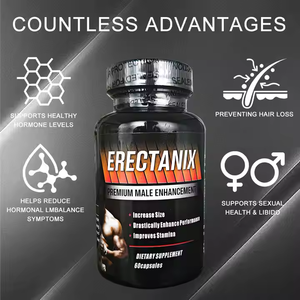 OEM ODM Hombres Maca Plus 30 Cápsulas Suplemento de hierbas Mejora de la energía masculina Raíz de Maca negra para un pene más grande - Product Image 4