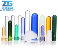 Bouteille en plastique bleue de 5 gallons personnalisée 1 litre 2 litres 19 litres 20 litres préforme PET 750 grammes pour souffler le baril de bouteille d'eau minérale
