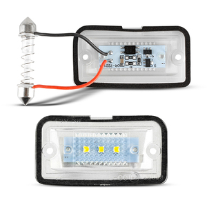 Luce targa a LED per <span class=keywords><strong>Mercedes</strong></span>-Benz <span class=keywords><strong>classe</strong></span> <span class=keywords><strong>C</strong></span> <span class=keywords><strong>W203</strong></span> limousine | Facile installazione sostituzione OEM - Product Image 5