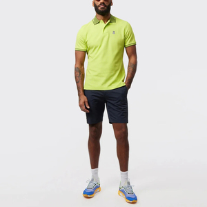Camiseta de Golf de Lona 100% Algodón Sólido Sublimada con Logotipo Personalizado OEM para Hombre - Product Image 4