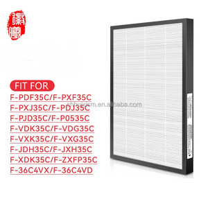 Filtro di ricambio HEPA e a carboni attivi per purificatore d'aria compatibile con <span class=keywords><strong>Panasonic</strong></span> F-ZXFP35X F-ZXFD35X F-PXF35M F-ZXFD35C F-PD35C VDG35C - Product Image 2