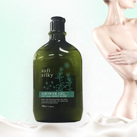 Gel Douche Exfoliant au Parfum Floral Bio Herbal Bodywash Bain Effet Blanchissant et Éclaircissant Naturel-Vente en Gros