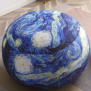 เก้าอี้ผ้าบีนแบคขนาดใหญ่ขนฟูนุ่มฟูเก้าอี้ผ้าบีนแบคสำหรับเด็กโซฟาเฟอร์สำหรับห้องนอน - Product Image 5