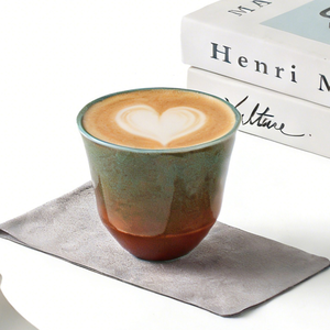 Tazas de Té de Cerámica Retro con Efecto de Horno, de Alta Estética, para Cafeterías, Hoteles y Restaurantes, Tazas Especiales para Café, Venta al Por Mayor - Product Image 3