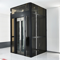 Mini-ascenseur domestique sûr et stable, petit ascenseur résidentiel durable pour villa privée et usage résidentiel extérieur