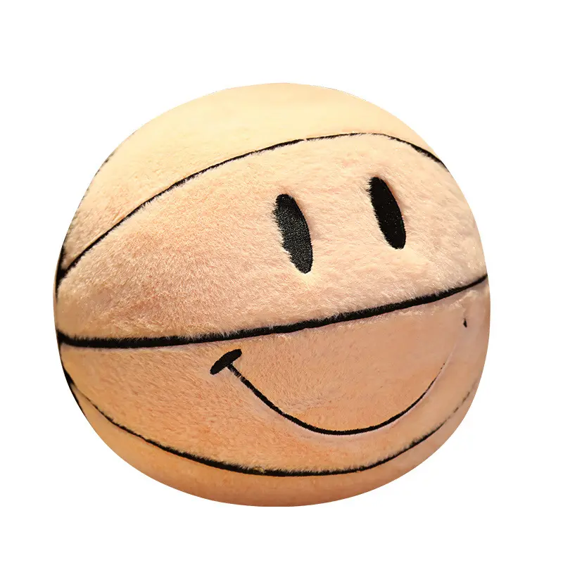 Mới dễ thương mỉm cười bóng rổ gối bạn trai món quà mỉm cười Bóng đồ chơi sang trọng