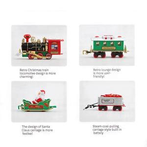 Nouveauté : <span class=keywords><strong>Train</strong></span> électrique <span class=keywords><strong>de</strong></span> <span class=keywords><strong>Noël</strong></span> avec lumières et sons <span class=keywords><strong>de</strong></span> <span class=keywords><strong>Noël</strong></span>, <span class=keywords><strong>train</strong></span> à vapeur pour décorer l'arbre <span class=keywords><strong>de</strong></span> <span class=keywords><strong>Noël</strong></span> - Product Image 5