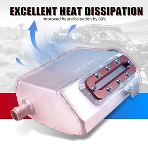 Depósito de Refrigerante de Aluminio Mejorado NICECNC para Accesorios de UTV Can-am <span class=keywords><strong>Maverick</strong></span> <span class=keywords><strong>X3</strong></span> R RR Max Sport 1000R Trail 800 Defender - Product Image 5