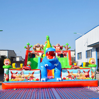 Toboggan gonflable écologique pour parc d'attractions, école, carnaval et location commerciale d'événements