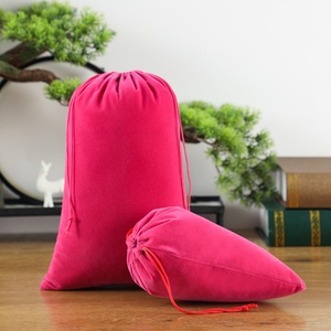 Factory Designs Logo Fashion Flannel Custom Colour Drawstring <b>Bag</b> Fashion <b>Ziplock</b> <b>Bag</b> Storage Organizer Jewelry Packaging <b>Bags</b> - Product Image 6