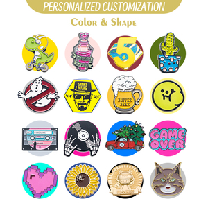 Insignia de Metal Personalizada para Clubes Deportivos, Pin de Esmalte Duro con Logotipo de Equipos de Fútbol Liron, Fabricación de Insignias de Solapa - Product Image 4