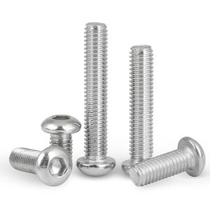 Vis à tête ronde en acier inoxydable 201, vis à tête hexagonale, boulon à tête bombée, rivet en forme de champignon - Product Image 5