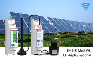 Fineco 18mm 100A Wifi năng lượng mét Smartlife Điện áp bảo vệ hiện tại 100A hẹn giờ điện màn hình kWh mét - Product Image 2