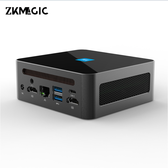 Zkmagic ZKM9 Mini PC Intel N150 (3.7Ghz) 2.5G LAN WiFi 6 Windows 11 Zakelijke Desktop voor Thuiswerk en Kantoor 4K Dual HDMI PC