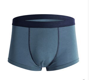 Caleçons Boxers Tricotés en Coton Modal Anti-Bactériens pour Hommes, Taille Mi-Haute, Grande Taille, Sous-vêtements de Sport pour Adultes, Commerce International - Product Image 3