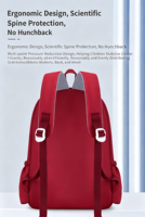 Sac à dos de voyage décontracté et tendance pour étudiants, grande capacité, imperméable, haute qualité, idéal pour le sport et le lycée - Vente en gros