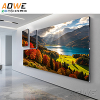 Pantalla LED de Video para Interiores a Todo Color de 500x1000 mm, Full HD P2.5 P4P5, Panel de Visualización LED de Aluminio Fundido a Presión para Publicidad