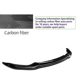 สำหรับ BMW ซีรีส์ 3 F30/M3 F80 ซีดาน ชุดแต่งสเกิร์ตหน้าคาร์บอนไฟเบอร์ทรง V ปี 2013-2019 - Product Image 5
