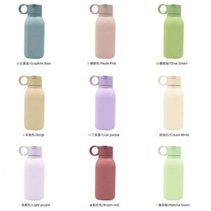 Botella de Agua Portátil Ecológica para Bebés y Niños, Estilo Popular, Silicona de Grado Alimenticio para la Escuela y Actividades al Aire Libre - Product Image 6