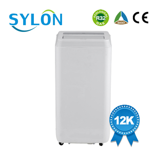 Climatiseur portable commercial 12000 BTU avec minuterie programmable 24h pour appartement et usage extérieur - Product Image 1