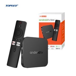 Smart TV Box Topleo Android 14 con Certificación RTC, Reproductor de Streaming OTT Quad Core 802.11n, Personalizado 8K - Product Image 1