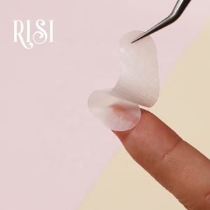 Almohadilla de pestañas <span class=keywords><strong>RISI</strong></span>, Parche de Gel para extensión de pestañas, parches finos debajo de las almohadillas para los ojos, logotipo personalizado - Product Image 4