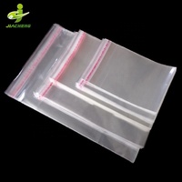 Bolsas de Celofán Transparentes Resellables, Bolsa Grande de Plástico Polipropileno OPP Autoadhesiva con Logotipo Impreso Personalizado