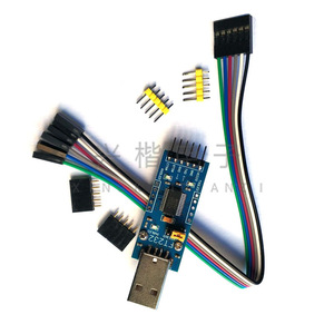 Módulo USB a TTL FT232, Placa Convertidora Serial FT232R con Cable para Descarga y Programación - Product Image 1