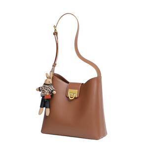 Borsa a secchiello di nicchia francese da donna nuova in pelle borsa monospalla da donna marea moda <span class=keywords><strong>tutto</strong></span> borsa a campata diagonale - Product Image 5