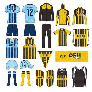 Tenues de football personnalisées, maillots de football, uniformes de football, vêtements d'équipe de club, maillots de football, ensembles de maillots de football - Product Image 1