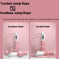 Corde à sauter intelligente Corde à sauter sans fil cordée Corde à sauter personnalisée lestée avec compteur