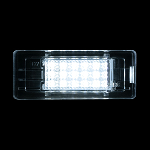 Lampes de plaque d'immatriculation LED blanches 6500K pour <span class=keywords><strong>Dacia</strong></span> <span class=keywords><strong>Duster</strong></span> 2010 ~ Accessoires, Lot de 2 - Product Image 2