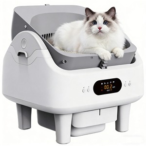 Bac à litière pour chat OEM durable, rectangulaire, personnalisé, fermé et autonettoyant - Product Image 6