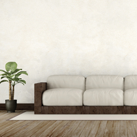 Revêtement liquide décoratif intérieur en acrylique de haute qualité, respectueux de l'environnement, prêt à l'emploi, peinture murale décorative Sabbia Argento Bianco
