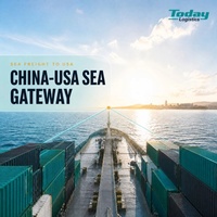 Expédition maritime mondiale Chine-USA, transport de fret LCL, réception et reconditionnement, transport porte-à-porte, dédouanement professionnel