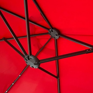 Sombrilla Grande de 12 Metros con Nuevo Diseño, Sombrilla de Patio de 15 Pies, Sombrilla de Doble Cara para Jardín, Sombrilla para Porche, Parasol con Energía Solar - Product Image 4