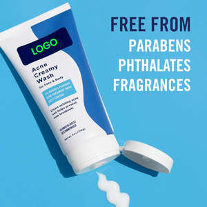 Limpiador Facial Cremoso Antimicrobiano e Hidratante de Limpieza Profunda para Hombres con <span class=keywords><strong>4</strong></span>% de Peróxido de Benzoilo para Todo Tipo de Piel - Product Image 4