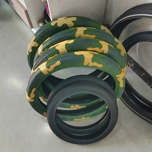 Pneumatici per Bicicletta Camouflage 26x2.50, Colori Rosso, Grigio, Giallo, Blu e Rosa, Gomme Mimetiche 26*2.5 - Product Image 3