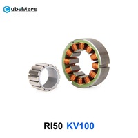 CubeMars RI50 KV100 Rahmenloser Robotermotor mit Hoher Drehmomentdichte und Geringem Zoggerungseffekt für Kollaborative Roboterarmgelenke