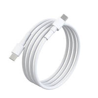 Kabel Apple Terlaris Tipe C ke Tipe C, Kabel Data Transfer Cepat, Kabel Pengisian Daya USB untuk Produk Elektronik