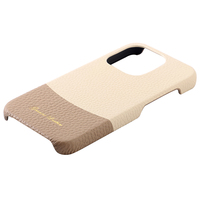 Housse de téléphone portable personnalisée en cuir de luxe étui de téléphone en cuir pleine fleur galet étui de téléphone portable en cuir pour iPhone 14 15 Pro