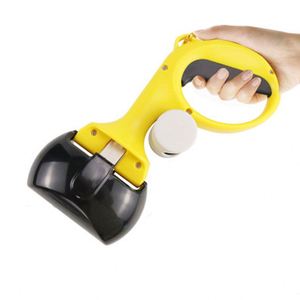 Herramienta de Limpieza para Mascotas al Aire Libre, Recogedor de Excrementos Ecológico para Perros, Dispensador de Bolsas para Excrementos, Recogedor de Excrementos Portátil para Animales Pequeños, Poliéster - Product Image 1