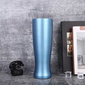 Gobelet isotherme en acier inoxydable incurvé de 30 oz, écologique, avec isolation thermique de 6 à 12 heures, anti-fuite, tasse à café de voyage - Product Image 5