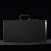 Mallette de transport des ciseaux, mallette en aluminium pour le coiffeur/barbier, porte-documents, portable, personnalisé, équipement